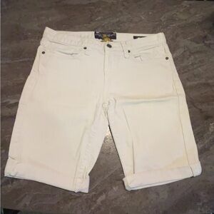 Lucky Brand Women's White Bermudas